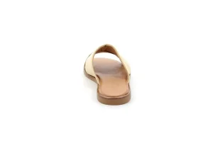 Donna Grunland Ciabatta Da Donna In Pelle Ci3005 Paglia