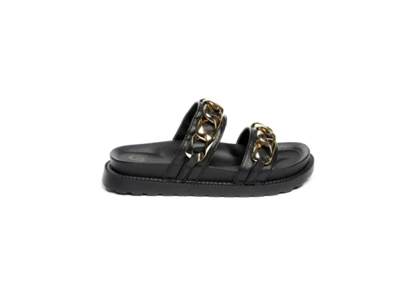 Donna Gold&Gold Ciabatte Da Donna Con Catena Goldegold Fl178