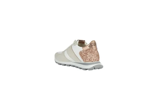 Donna Geox D26F4A Off White Rose Gold