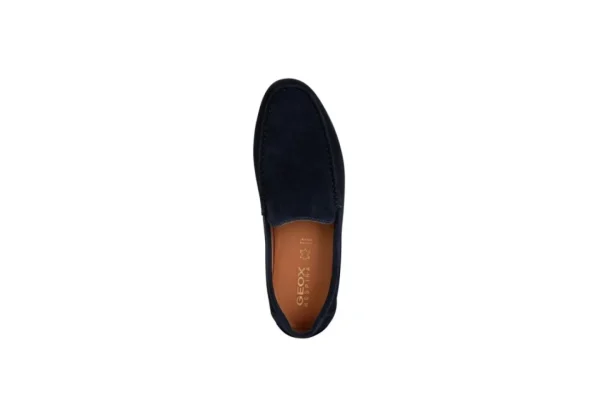 Uomo Geox Mocassino Da Uomo In Pelle Scamosciata U32Q3A