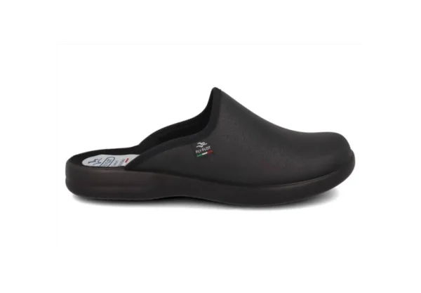 Uomo Fly Flot Pantofola Anatomica Da Uomo P75022D Nero