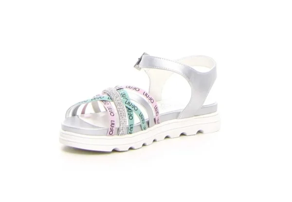 Donna Liu-Jo Sandalo Da Donna Con Strass E Logo Desy30