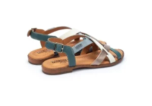 Donna Pikolinos Sandalo Da Donna In Pelle Con Incrocio W0X-0556