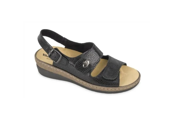 Donna Valleverde Sandalo Da Donna Regolabile Con Sottopiede Estraibile 25503