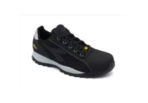 Uomo Utility Diadora Scarpa Antinfortunistica Nera In Tessuto Diadora Glove Net Low S1P Hro Sra Esd