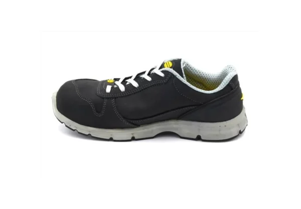 Uomo Utility Diadora Scarpa Antinfortunistica Bassa In Nabuk Nero Diadora Run Ii Low S3 Src Esd