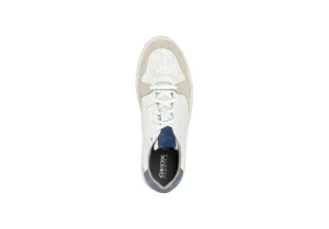 Uomo Geox Scarpa Da Uomo U355Wb 00047 White Jeans
