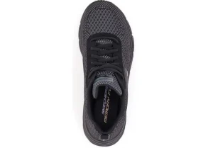 Donna Skechers Scarpa Sportiva In Tessuto Con Memory Foam Fashion Fit - Bold