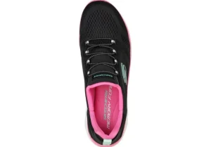 Donna Skechers Scarpe Da Ginnastica Summits- Perfect Views Nero Con Memory F