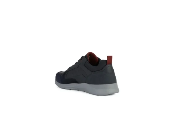 Uomo Geox Scarpe Da Uomo Sneakers In Pelle U26Ana Navy