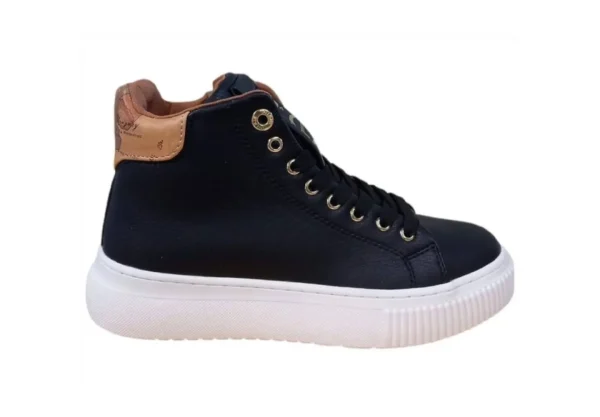 Donna Alviero Martini J Sneaker Da Donna Alta Platform 1306 Black Geo Beige