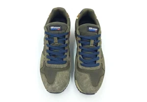 Uomo Blauer Sneaker Da Uomo F3Queens01 Wax