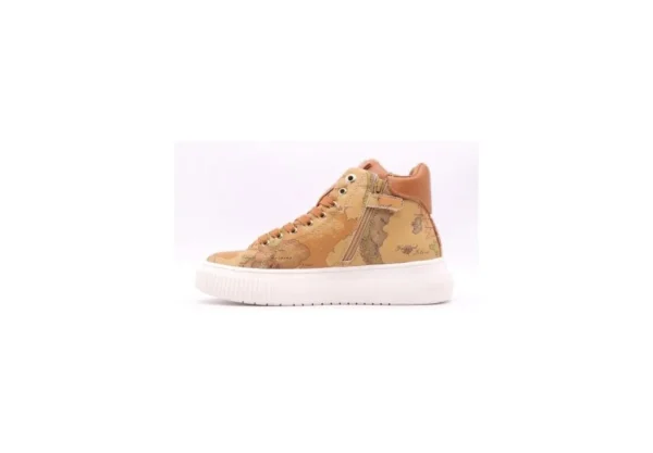 Donna Alviero Martini J Sneakers Alta Platform 1307 Beige Geo