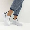Donna Nero Giardini Sneakers Da Donna Sportiva Con Logo