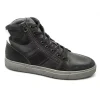 Uomo Nero Giardini Sneakers Da Uomo In Pelle I001751U 137 Grigio